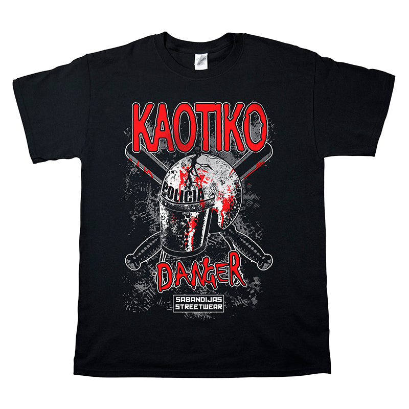 Camiseta manga corta hombre KAOTIKO danger Liquidaci n Sabandijas