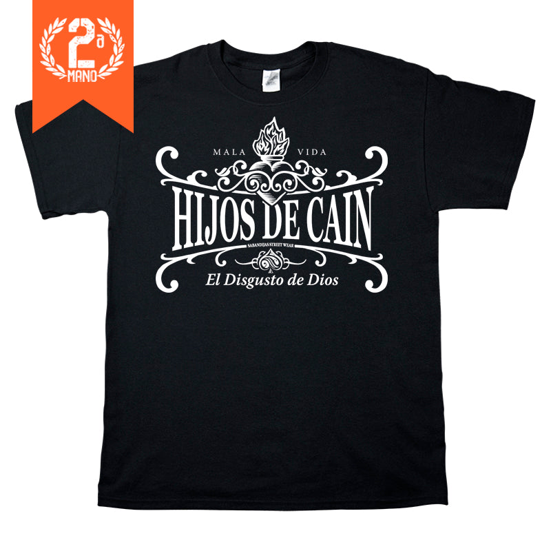 2ª MANO: Camiseta manga corta hombre SABANDIJAS Hijos de Caín