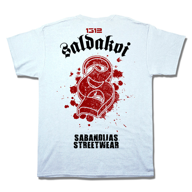 Camiseta manga corta hombre SALDAKOI! franjirroja