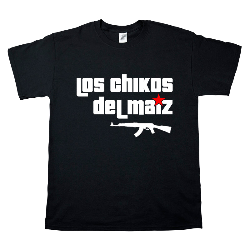 Camiseta manga corta hombre LOS CHIKOS DEL MAÍZ logo