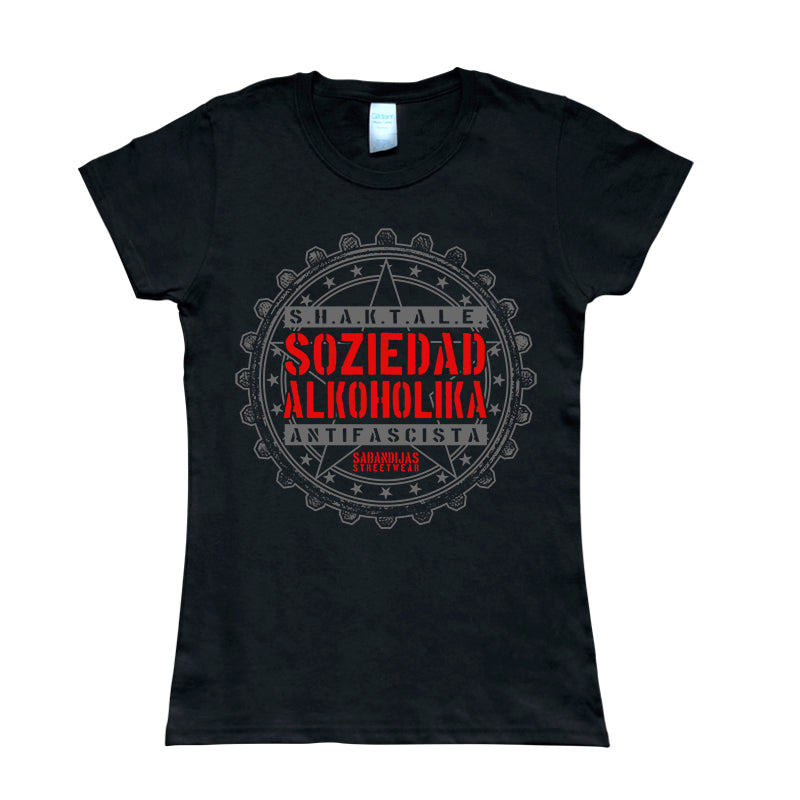 Camiseta manga corta mujer SOZIEDAD ALKOHÓLIKA shaktale