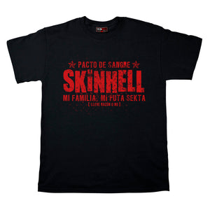 Camiseta manga corta hombre SKINHELL FACTORY pacto de sangre