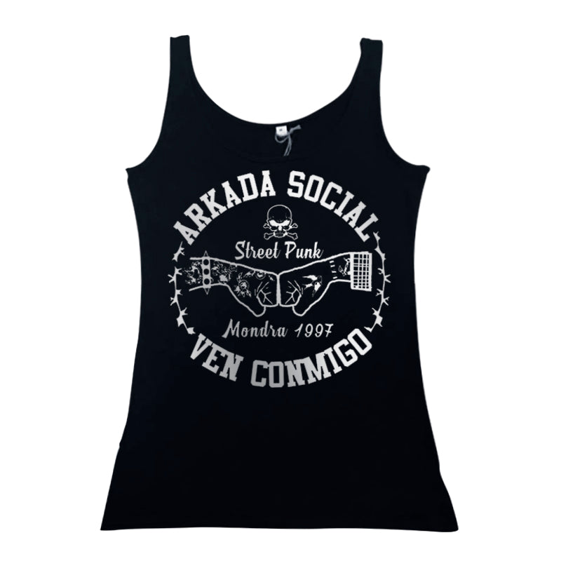 Camiseta tirantes mujer ARKADA SOCIAL Ven conmigo