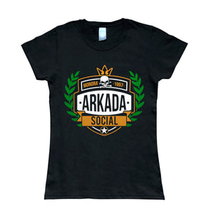 Camiseta manga corta mujer ARKADA SOCIAL Escudo