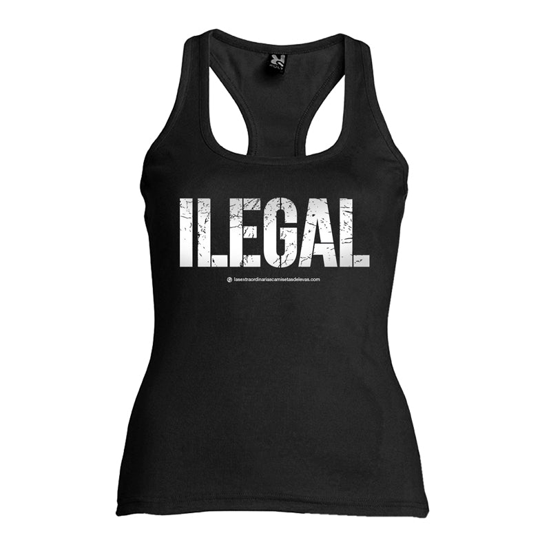 Camiseta tirantes mujer GATILLAZO Ilegal