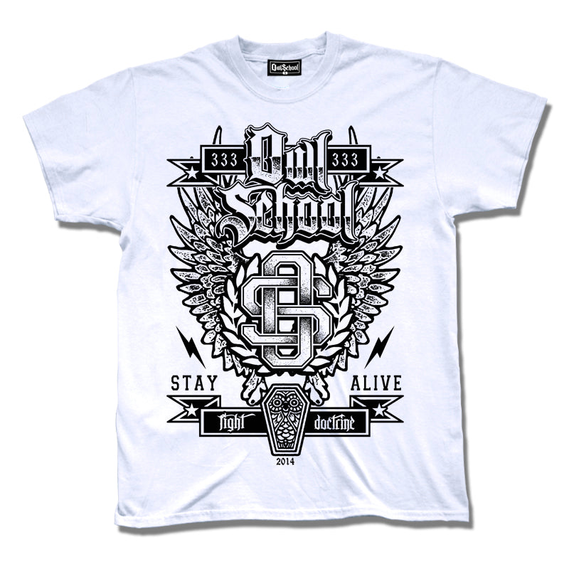 Camiseta manga corta hombre OWL SCHOOL Stay Alive