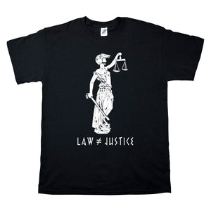 Camiseta manga corta hombre LIQ.SBNDJS Justice and law